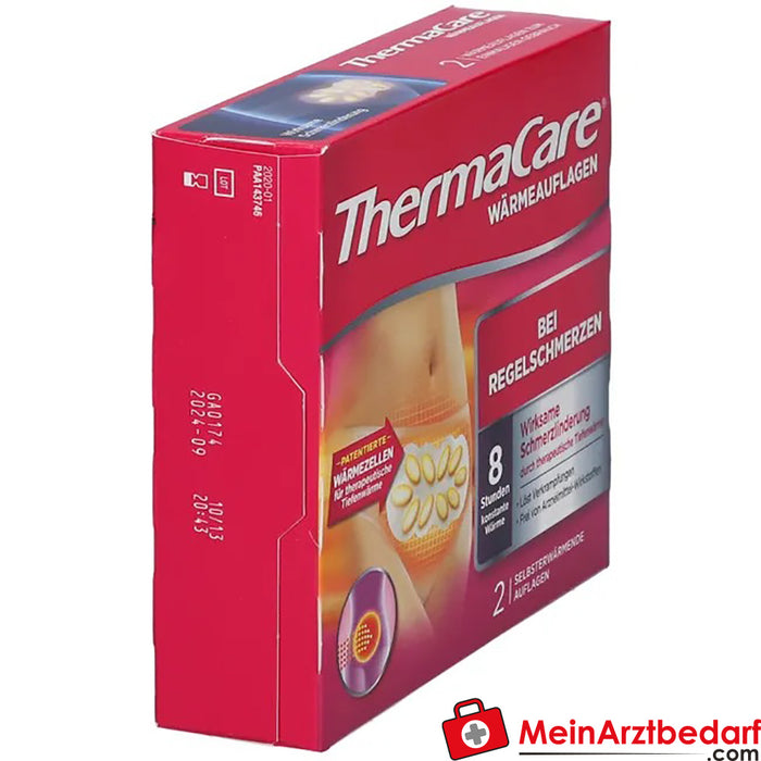 ThermaCare® warmtekompressen tegen menstruatiepijn, 2 stuks.