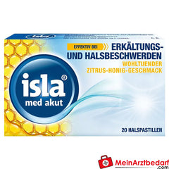 isla® med akut Zitrus-Honig, 20 St..