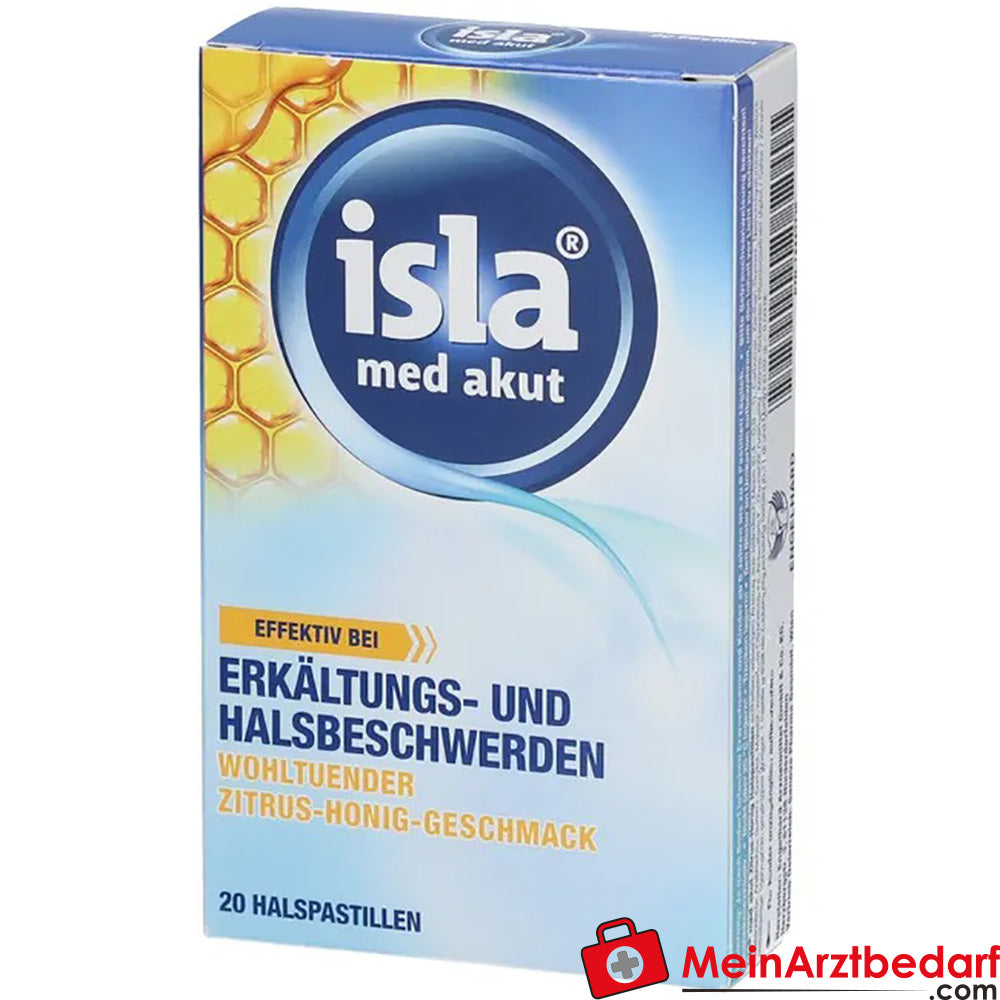isla® med akut Zitrus-Honig, 20 St..