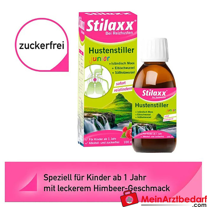 Stilaxx® supressor da tosse júnior - para crianças a partir de 1 ano de idade