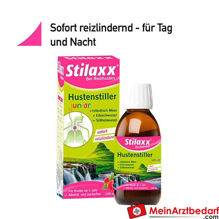 Stilaxx® cough suppressant junior - for children aged 1 year and over