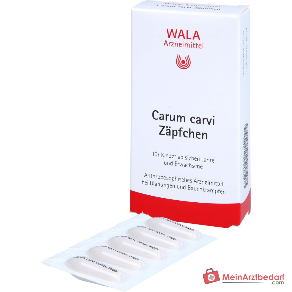 WALA Carum carvi Suppositoires, 10 unités