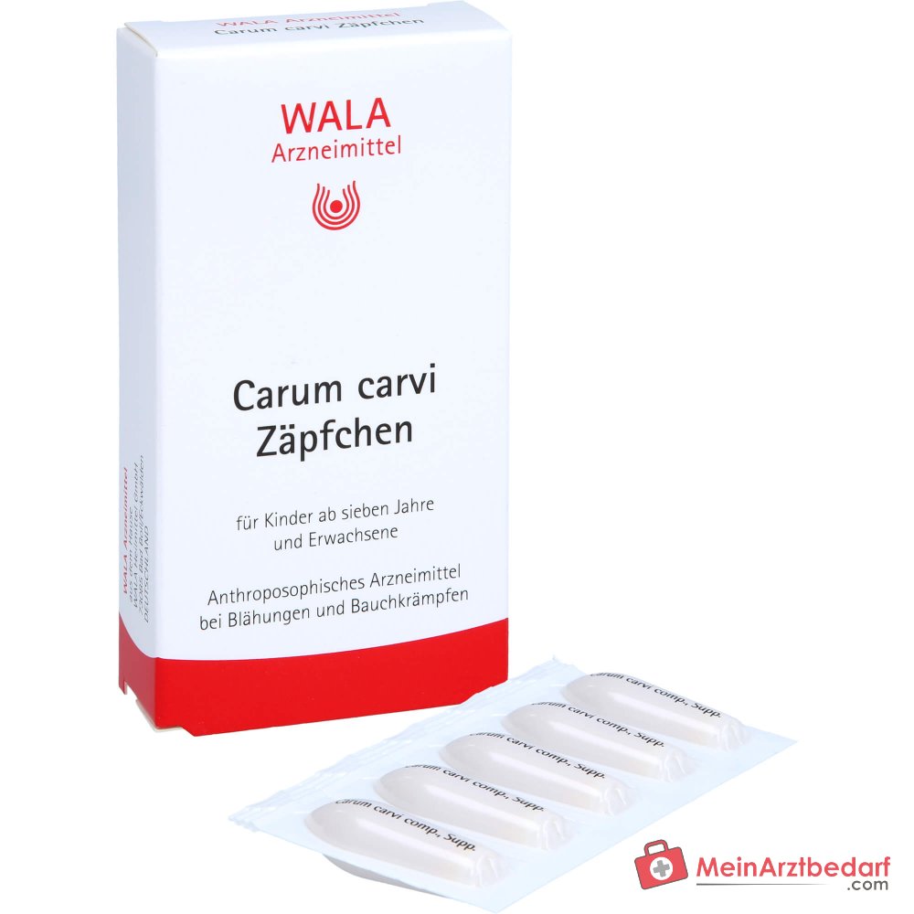 WALA Carum carvi Suppositorien, 10 Stück