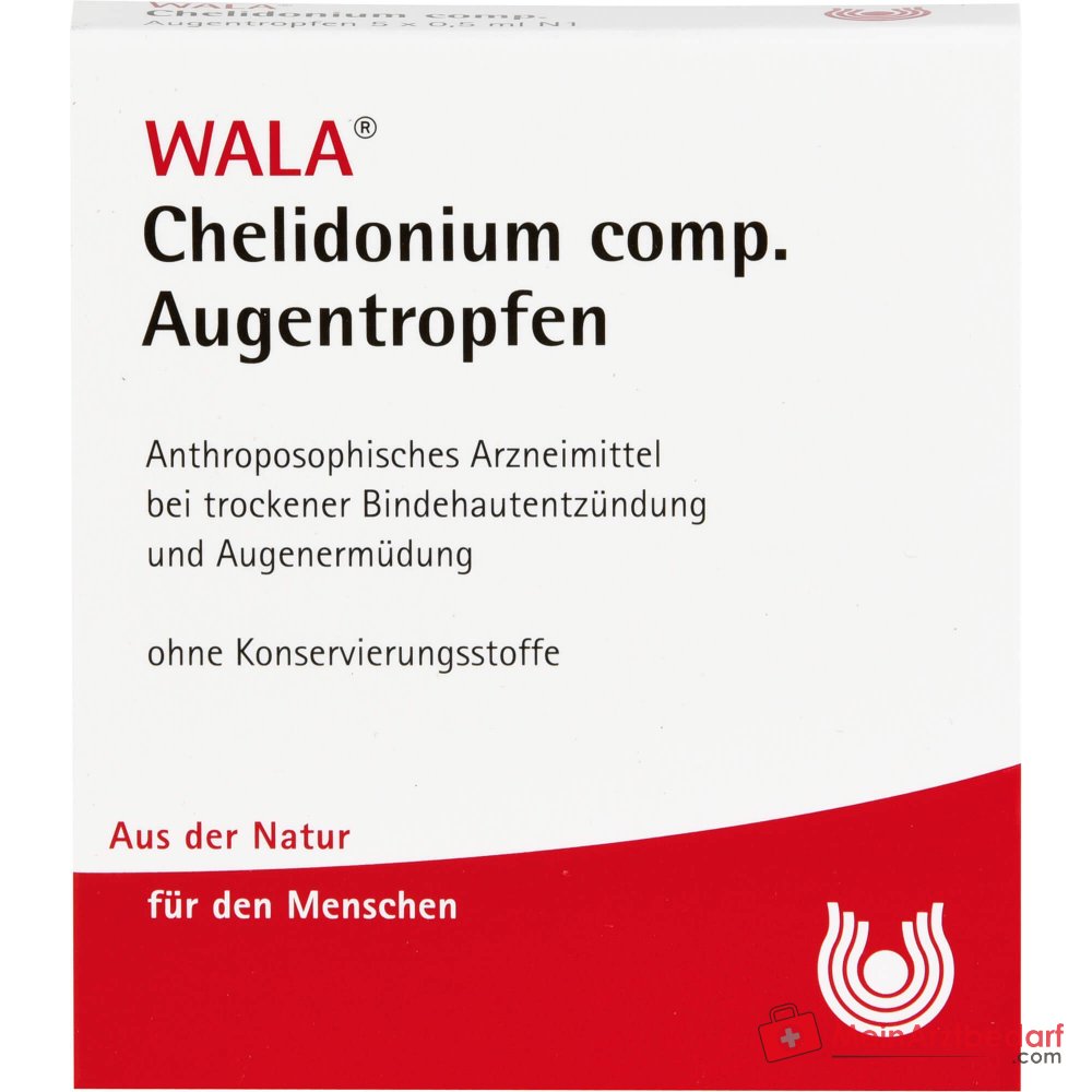 WALA Belladonna e fructibus Augentropfen, 5 x 0,5 ml