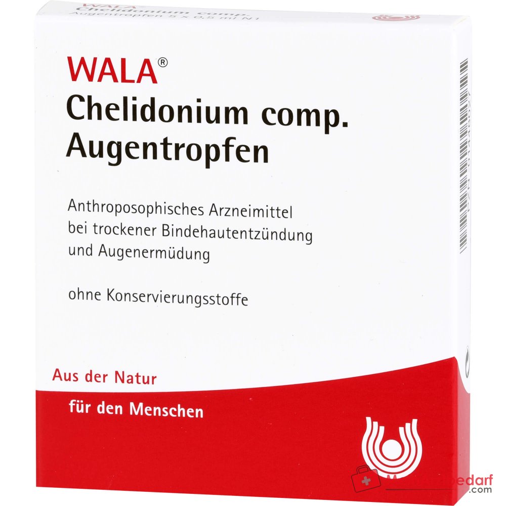 WALA Belladonna e fructibus Augentropfen, 5 x 0,5 ml