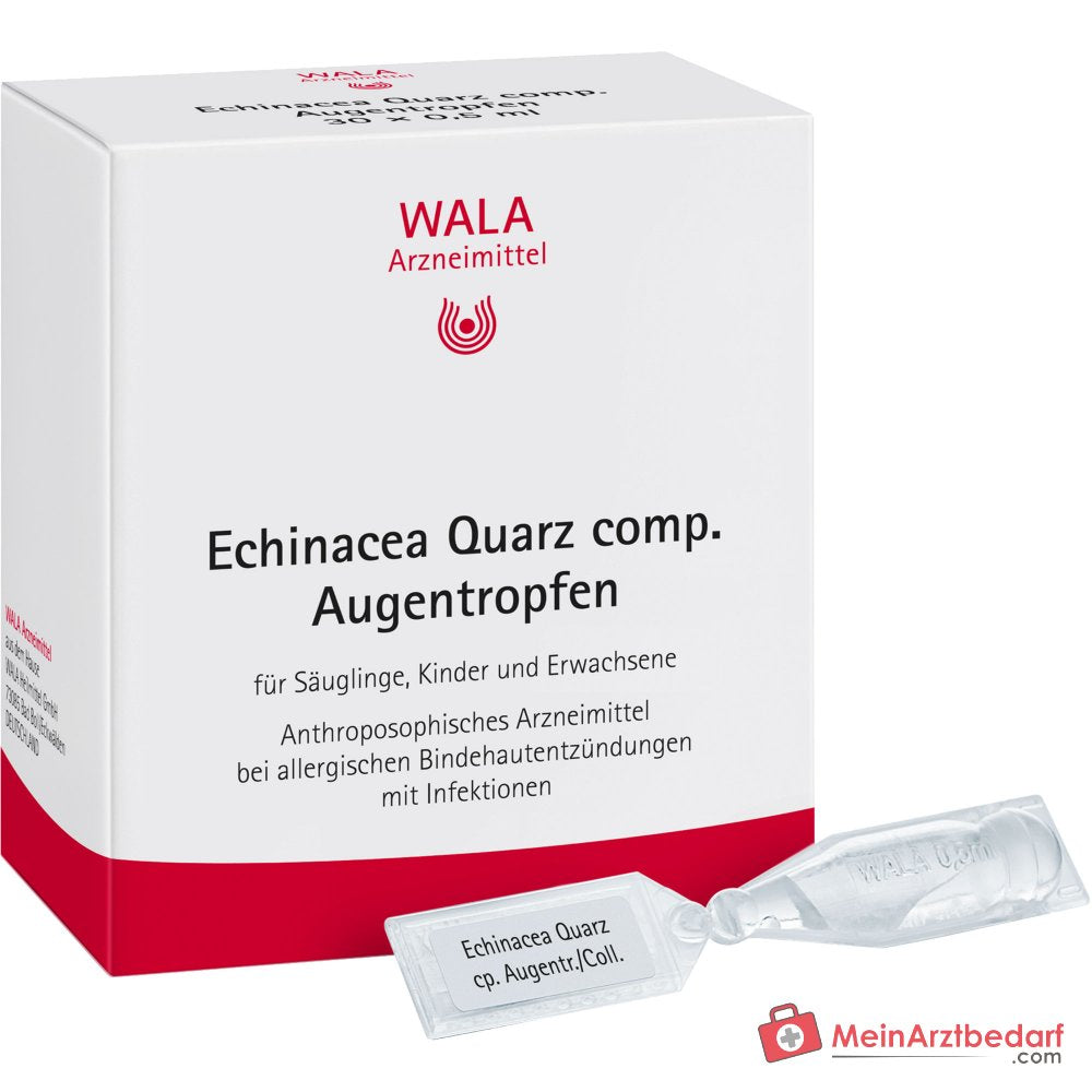 WALA Echinacea Quarz comp. gouttes ophtalmiques, 30 x 0,5 ml