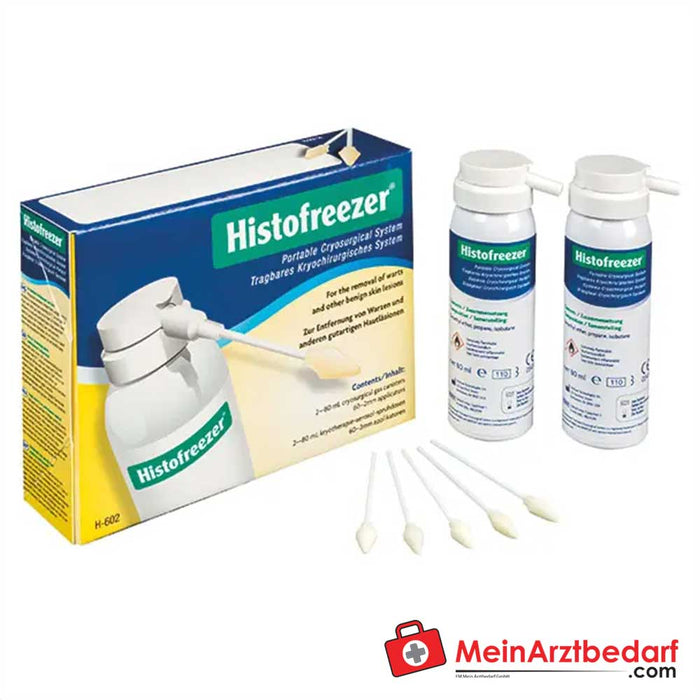 Sistema portátil de criocirugía Histofreezer®, 2 x 80 ml