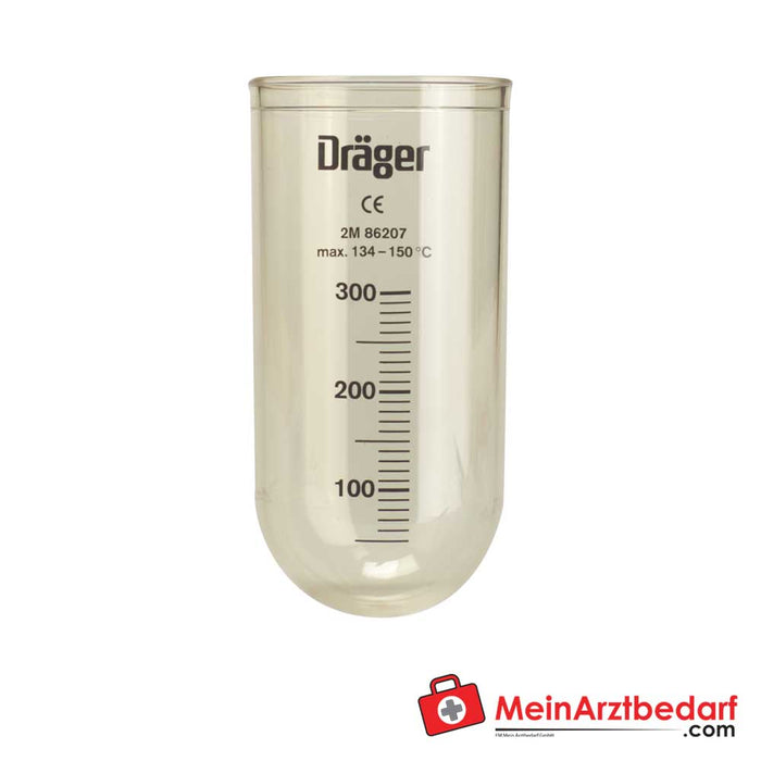 Draeger secretion bottle