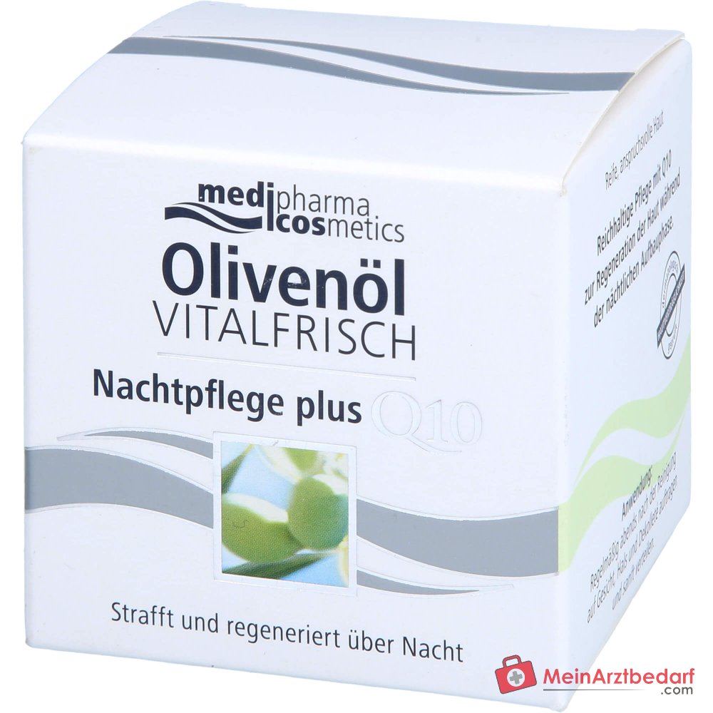 Dr. Theiss Olijfolie Vitalfris Nachtverzorging plus Q10 Crème, 50 ml