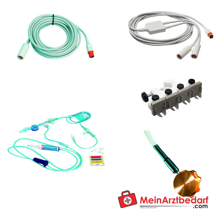 Dräger IBP Memscap cable and pressure transducer