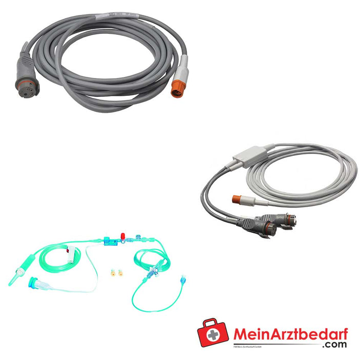 Dräger IBP Argon/Merit Medical Kabel und Druckwandler