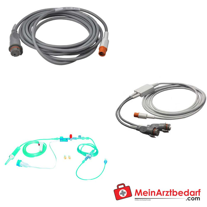 Dräger IBP Argon/Merit Medical cables and pressure transducers