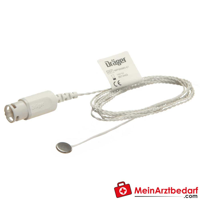 Dräger disposable temperature probes with 7-pin connector, 20 pcs.