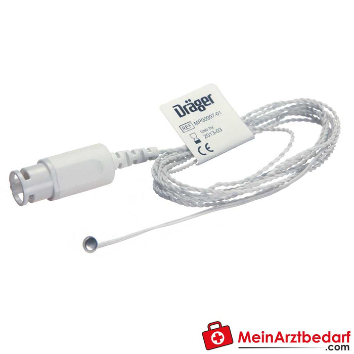 Dräger disposable temperature probes with 7-pin connector, 20 pcs.