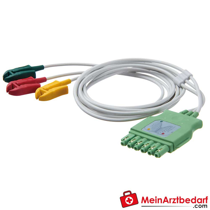 Cable Dräger ECG, desechable o reutilizable