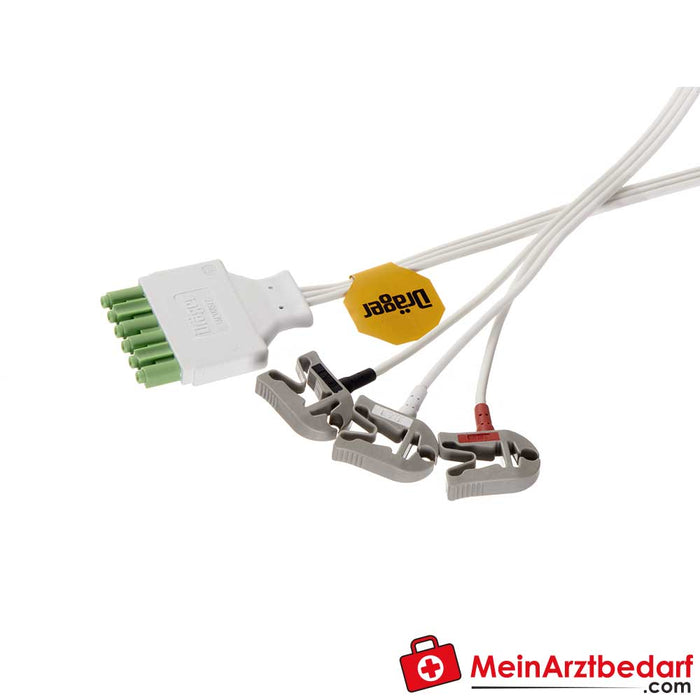 Kabel EKG Dräger, jednorazowy lub wielokrotnego użytku