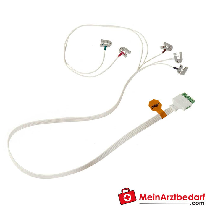 Dräger ECG-kabel, wegwerp- of herbruikbaar