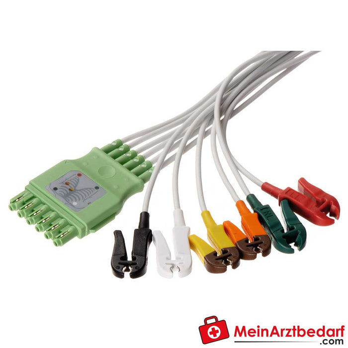 Cable Dräger ECG, desechable o reutilizable