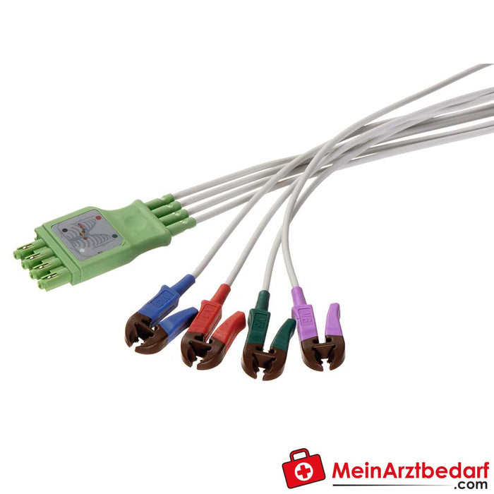 Cable Dräger ECG, desechable o reutilizable
