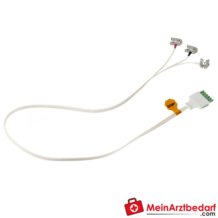 Cable Dräger ECG, desechable o reutilizable