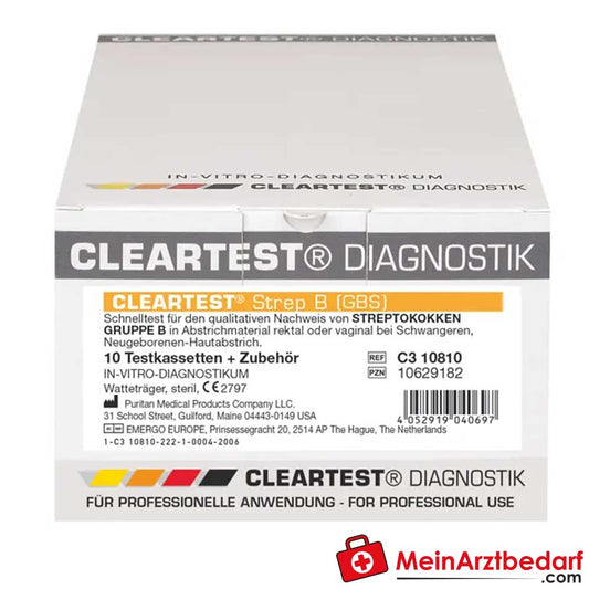 Cleartest Streptokokken-B Test (GBS), 10 St..
