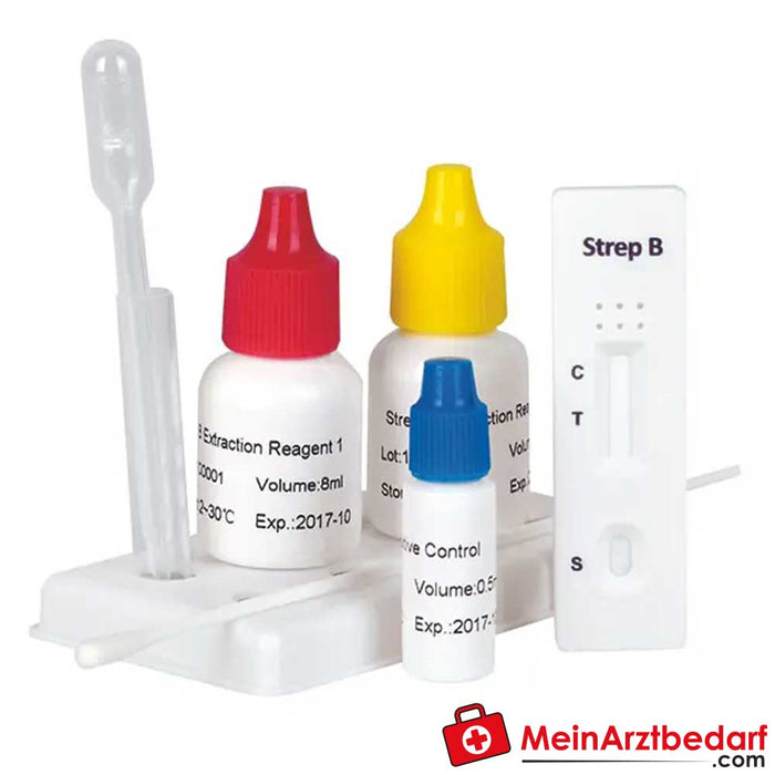 Cleartest® Streptococcus B Test (GBS), 10 stuks.