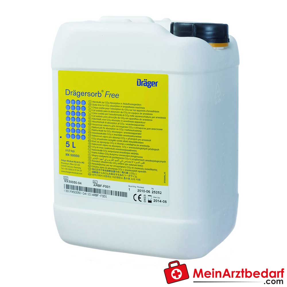 Dräger Drägersorb 800+ Atemkalk 5 l, 2 St..