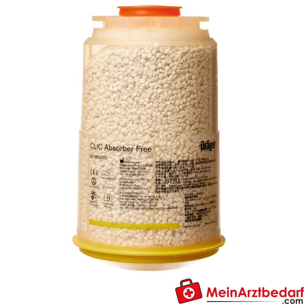 Dräger Drägersorb Einmalabsorber mit CLIC-System, 6 Stk..