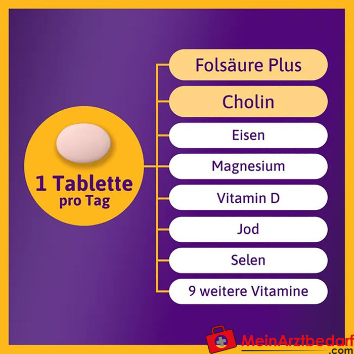 Femibion® 1 embarazo precoz (semana 1-12), 56 uds.