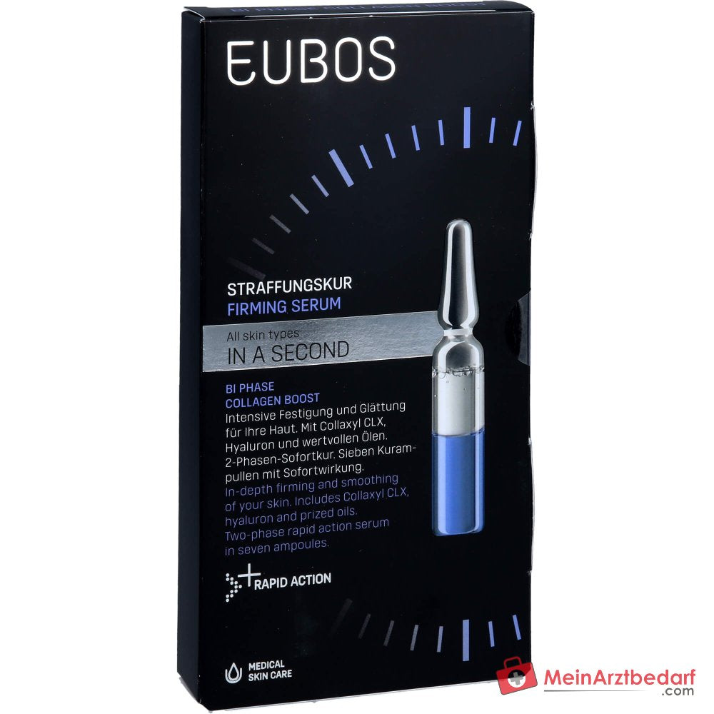 Eubos In a Second Bi Phase Collagen Boost Collaxyl CLX / Hyaluronsäure / Süßmandelöl / Amaranthsamenöl Ampullen, 7x2 ml.