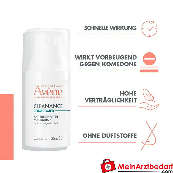 Avène Cleanance Comedomed Anti-Unreinheiten Konzentrat bei Akne und Pickeln / 30ml