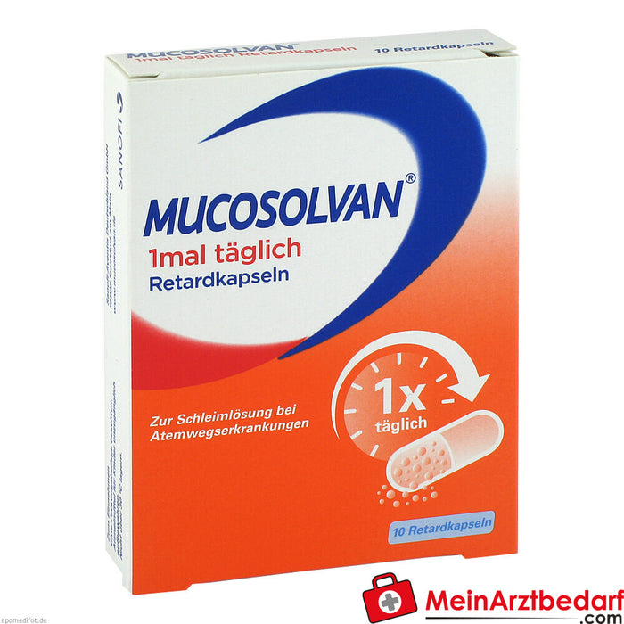 Mucosolvan 1 time daily