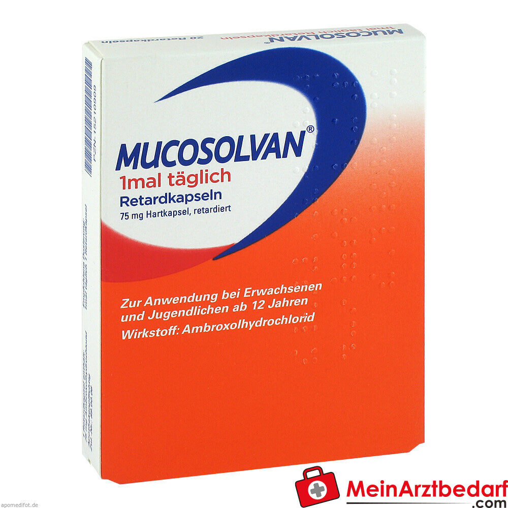 Mucosolvan 1mal täglich.