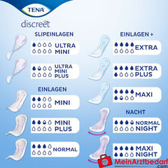 TENA Lady Discreet Extra Inkontinenz Einlagen.