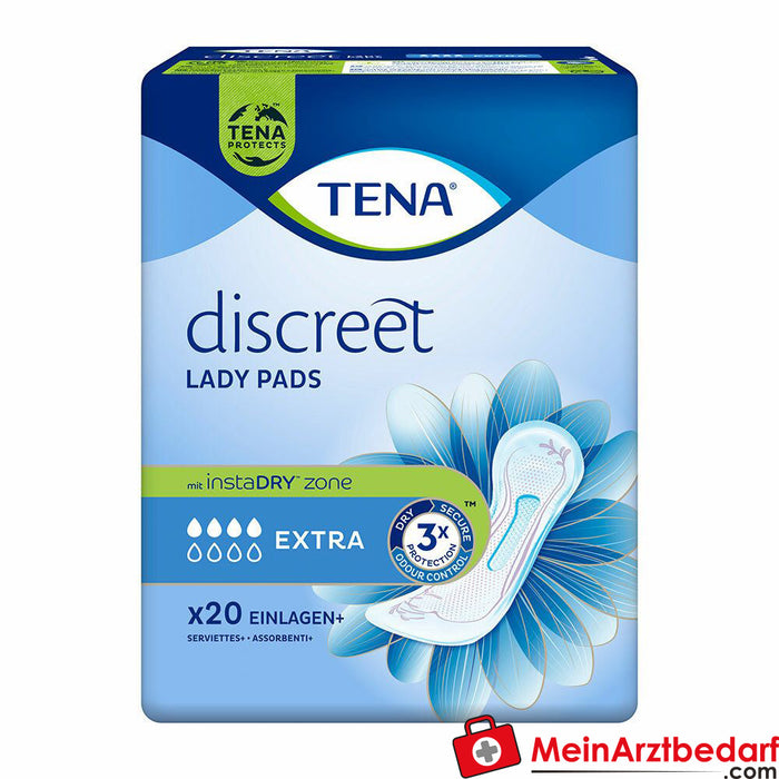 TENA Lady Discreet Extra wkładki na nietrzymanie moczu