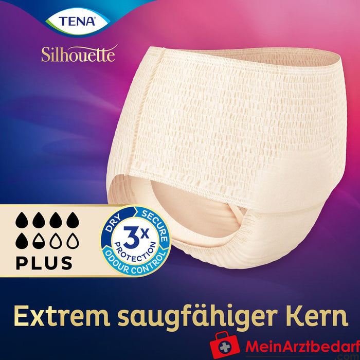 TENA Silhouette Plus Crema M Pantaloni per incontinenza