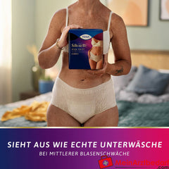 TENA Silhouette Plus Creme L Inkontinenz Pants.