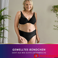 TENA Silhouette Normal Noir L Inkontinenz Pants.