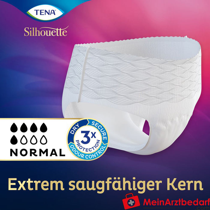 TENA Silhouette Normal Blanc M Couche Incontinence