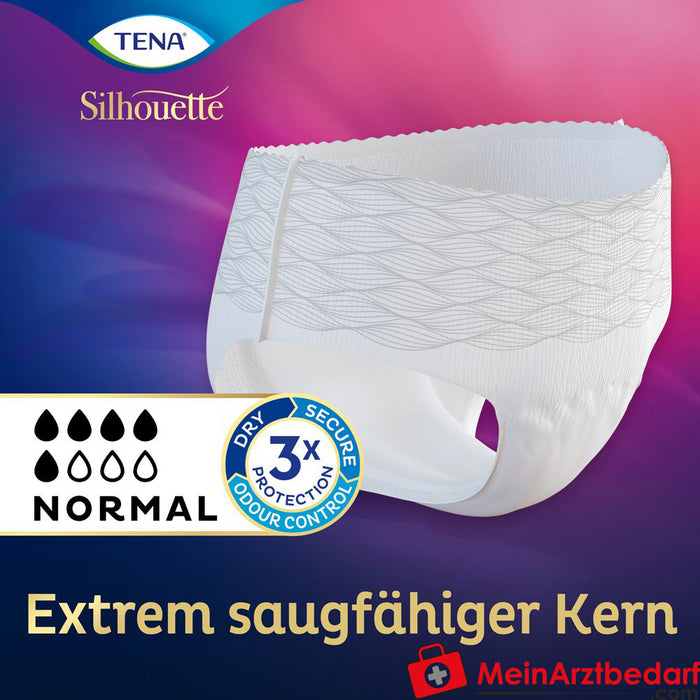 Cuecas para incontinência TENA Silhouette Normal Blanc L