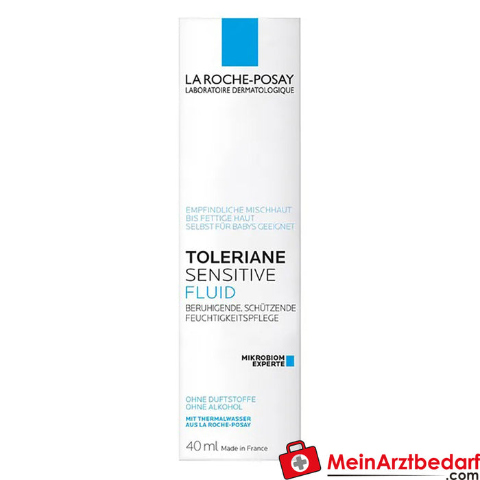 La Roche Posay Toleriane Sensitive Fluid: Feuchtigkeitsspendende und beruhigende Gesichtspflege für Mischhaut und fettige Haut