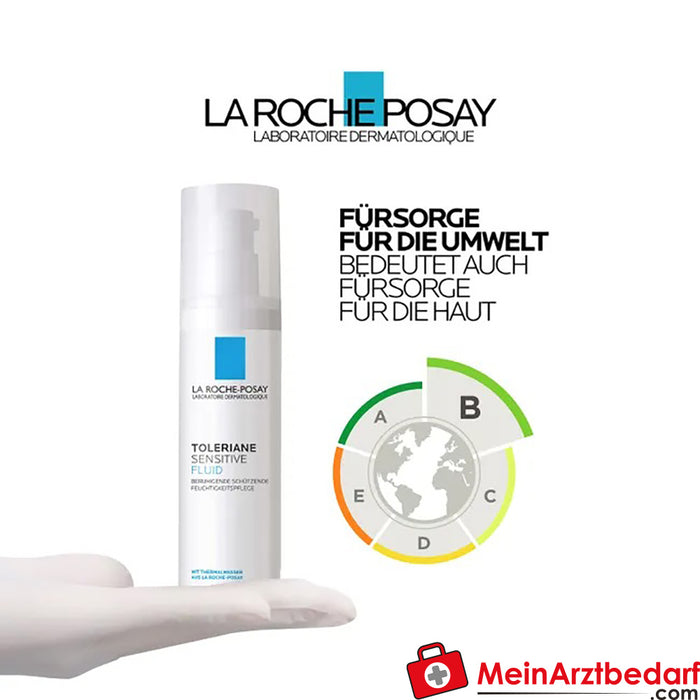 La Roche Posay Toleriane Sensitive Fluid: Feuchtigkeitsspendende und beruhigende Gesichtspflege für Mischhaut und fettige Haut