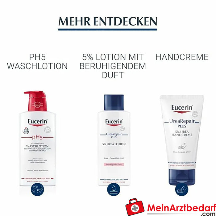 Eucerin® Urea Repair Day Face Cream 5% - Moisturising care for dry skin, 50ml
