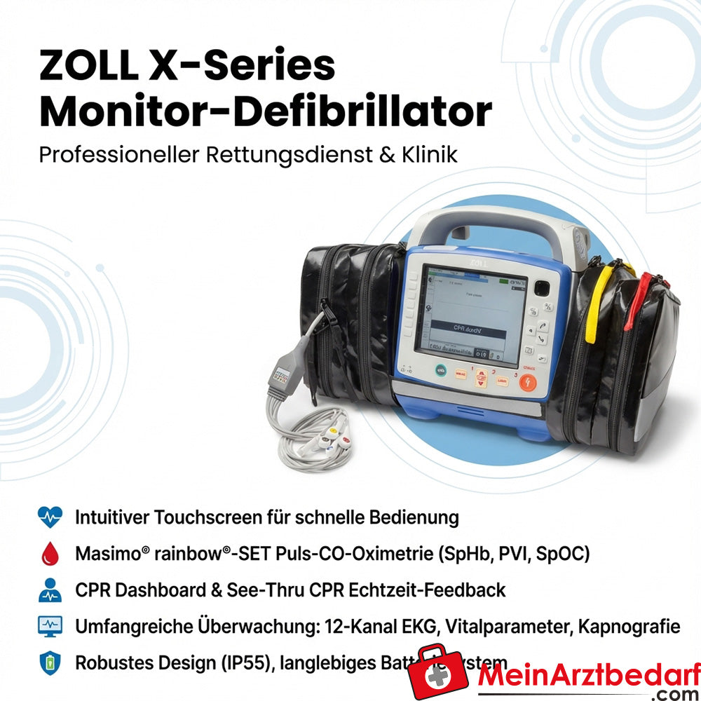 ZOLL X-Series CCT-Defibrillator – Effizient & Zuverlässig