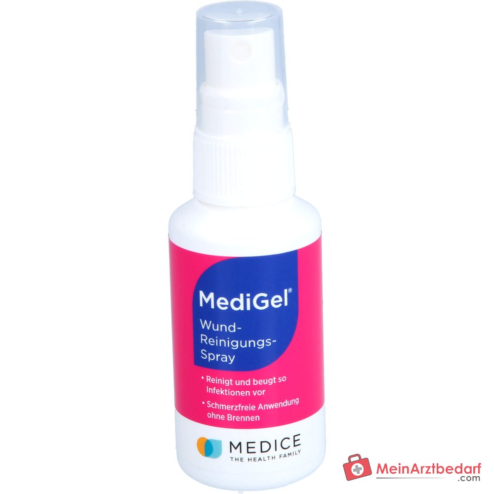 MediGel spray detergente per ferite Poliesanide senza alcool