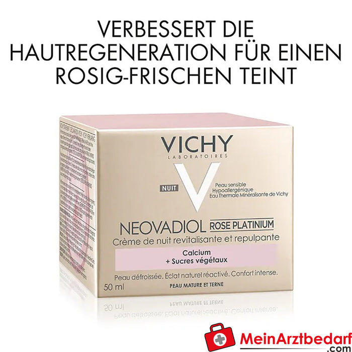 VICHY Neovadiol Rose Platinium Cuidados de Noite, 50ml
