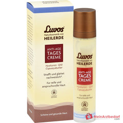 Luvos Heilerde Anti-Aging Tagescreme Hyaluron / Q10 / Matcha / Zistrose / Cupuacubutter Tagescreme, 50 ml.