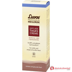 Luvos Heilerde Anti-Aging Tagescreme Hyaluron / Q10 / Matcha / Zistrose / Cupuacubutter Tagescreme, 50 ml.