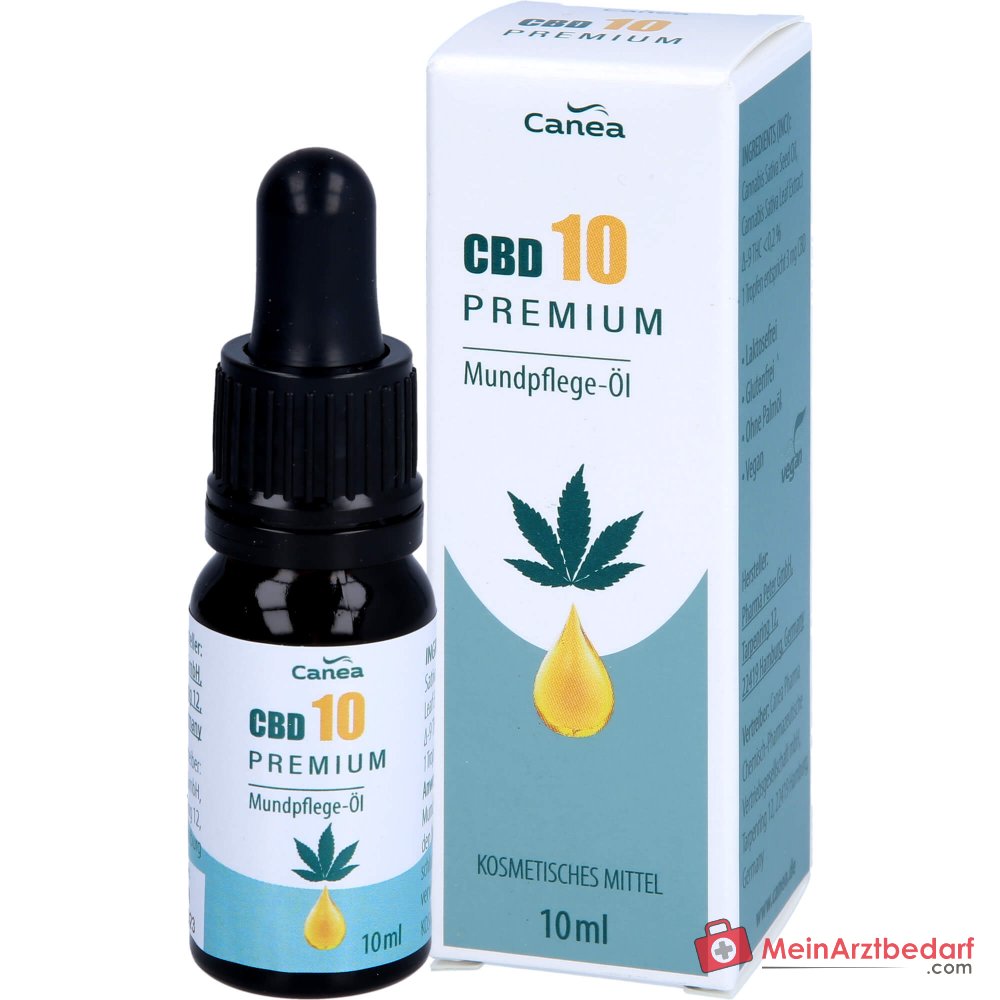Huile pour soins buccaux Canea CBD 10% spectre complet 10 ml