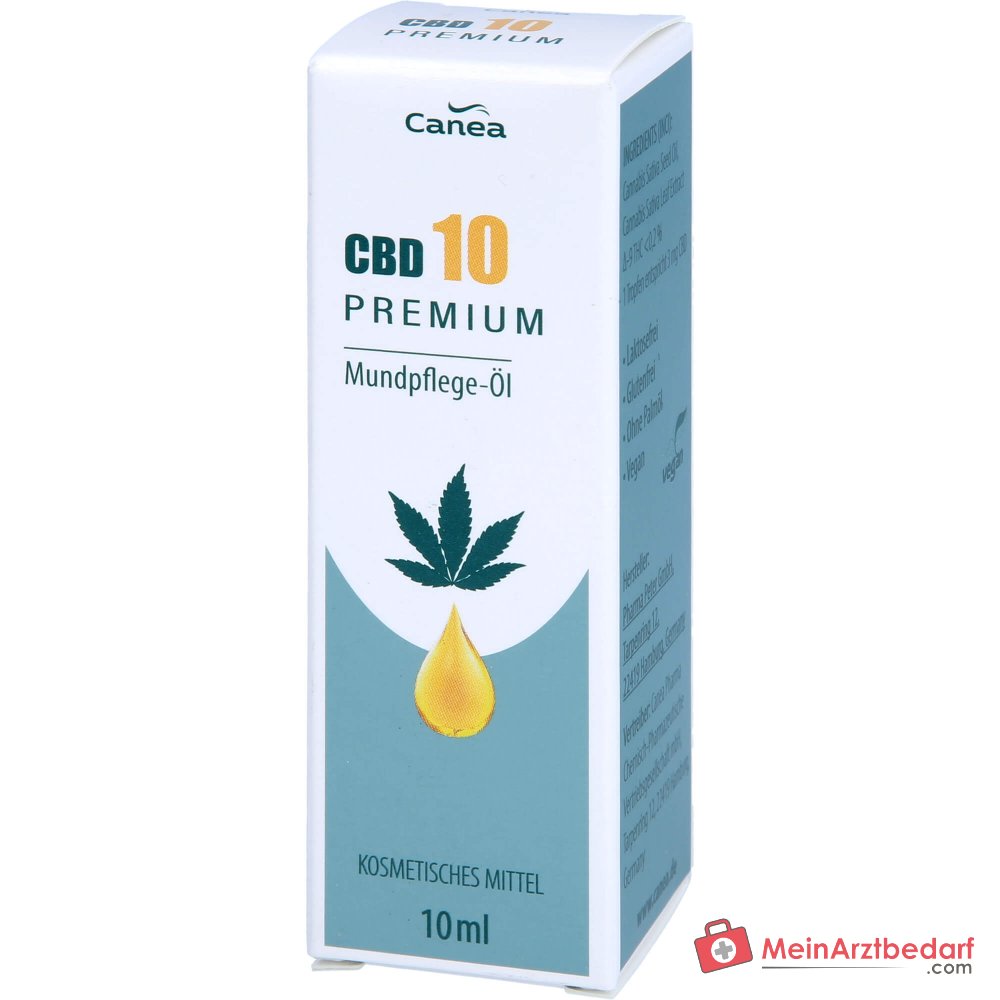 Huile pour soins buccaux Canea CBD 10% spectre complet 10 ml